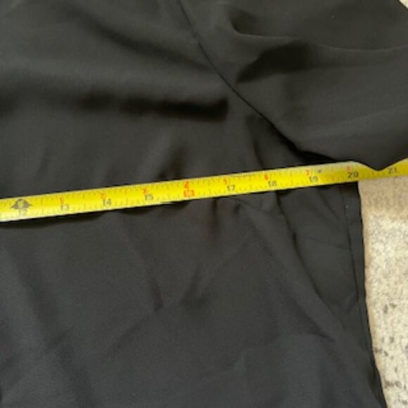 🧡3/15 Cece Long Sleeve Collar Ruffle Button Front Blouse Women's M - Picture 9 of 15